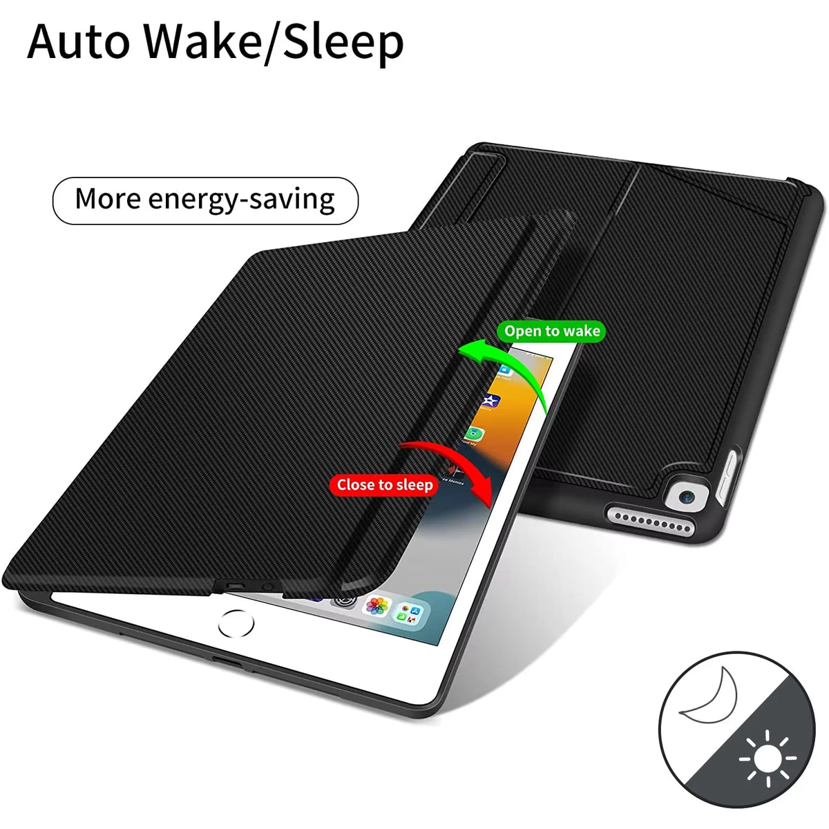 Split Keyboard Case for iPad Mini 6 &ndash; RGB Backlit Trackpad