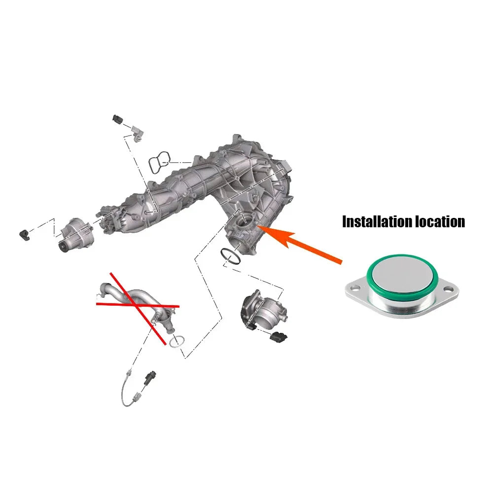Aluminum Valve Gasket Kit for BMW 525d 530d N57 N57S Diesel by InterCyprus Trading Ltd