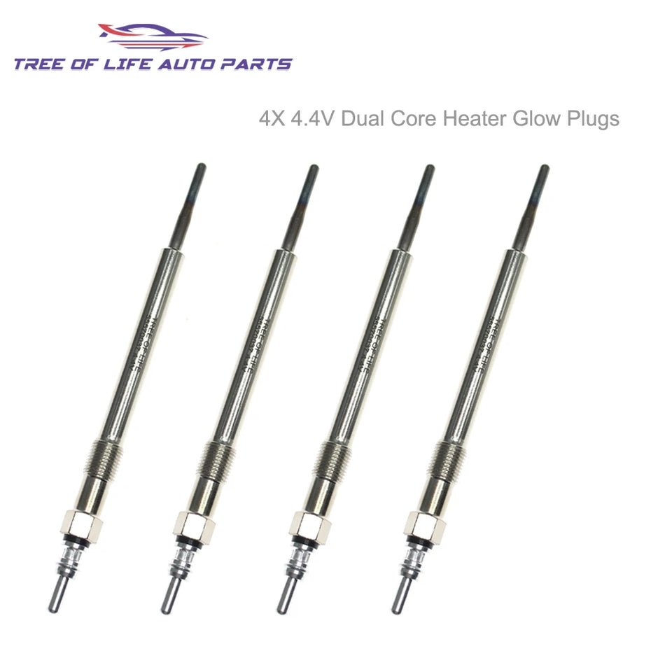 Bougies de préchauffage pour Vauxhall Astra K 1.6 CDTi Diesel Dual Core ensemble de remplacement de 4 pièces pour démarrages à froid