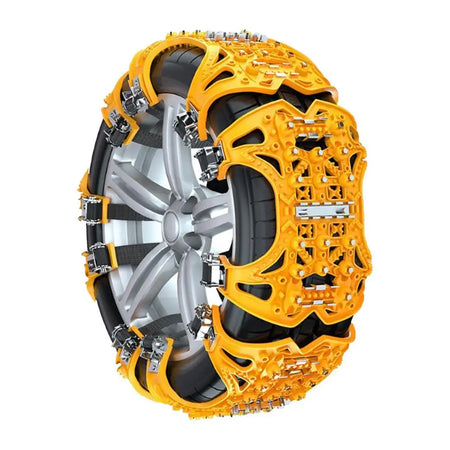 Universal Car Tire Chain &ndash; Easy To Install And Durable Yellow / CHINA