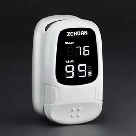 Portable Fingertip Pulse Oximeter - LED Quick Testing