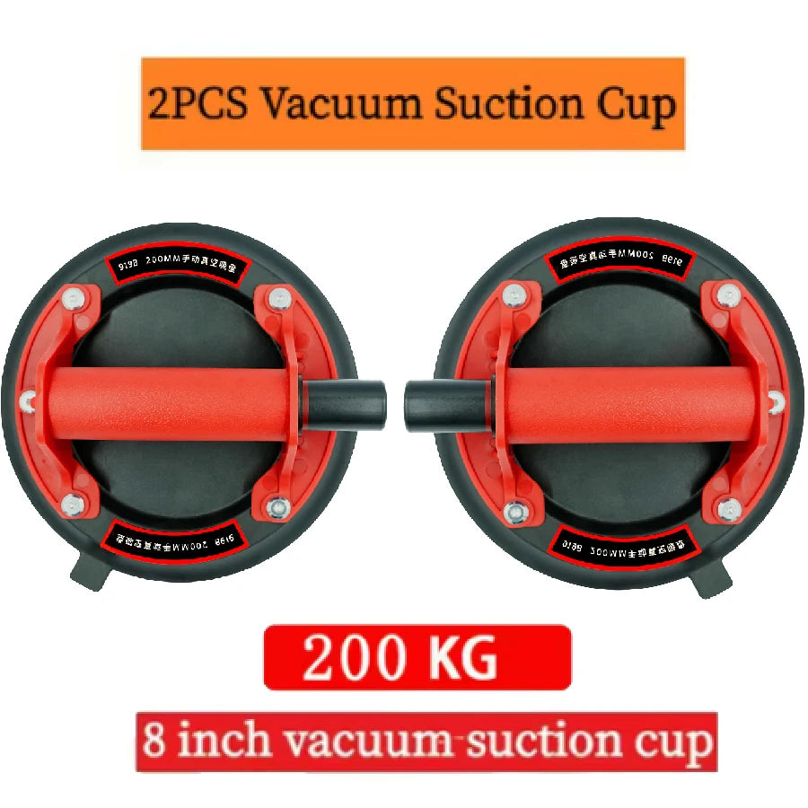 8 Inch Vacuum Suction Cup &ndash; 200 Kg Capacity Lifter 2PCS 3