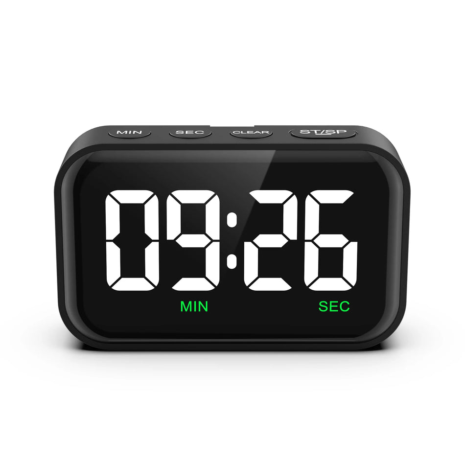 Magnetischer Küchentimer mit Hochzähl- und Countdown-Funktion, batteriebetrieben für das Klassenzimmer