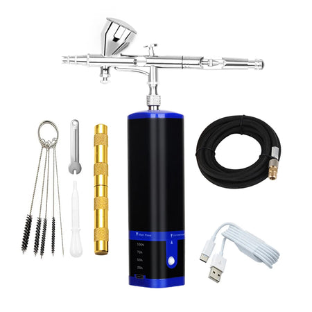 Portable Cordless Airbrush Mini Compressor Set - Noiseless C 2 / CHINA