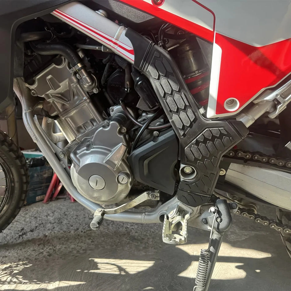 Honda CRF300L zijafdekking beschermkap gemaakt van ABS kunststof
