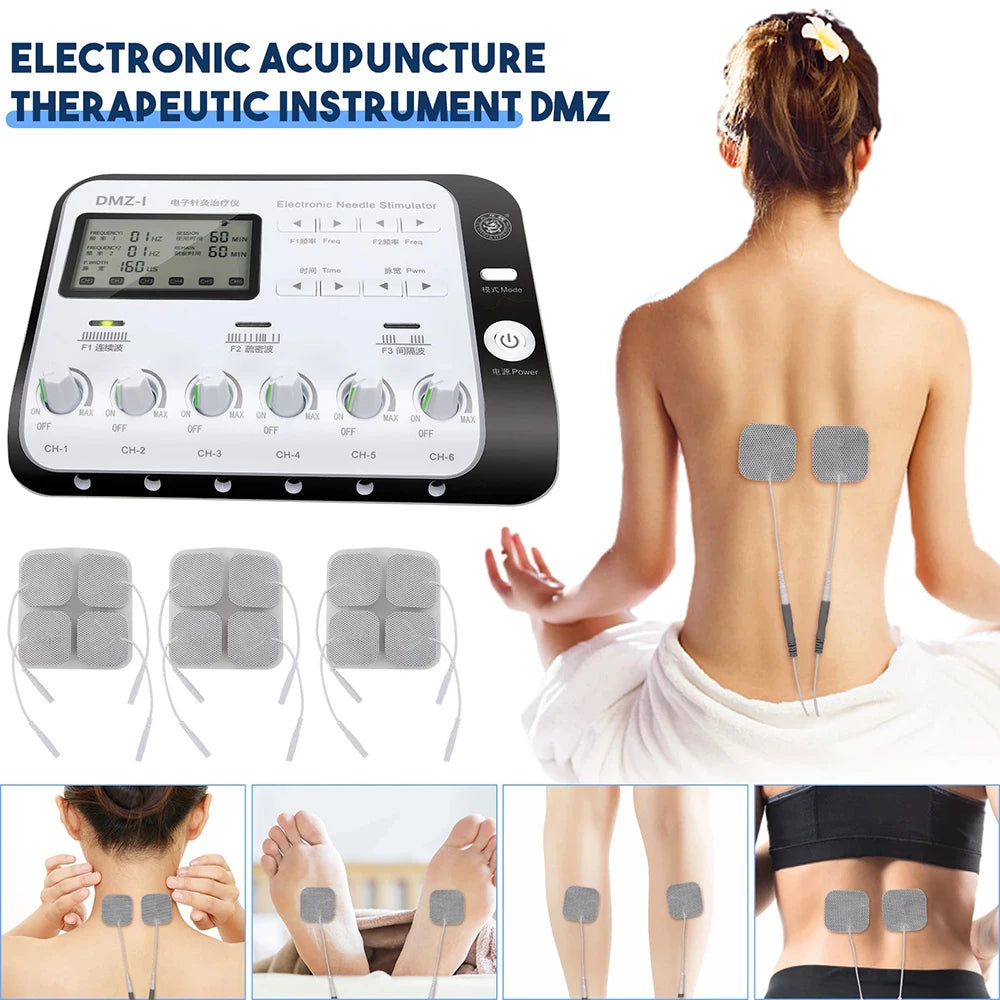 TENS Acupuncture And Moxibustion Massager &ndash; Six Way Output