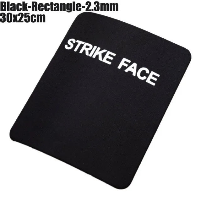 NBulletproof Steel Plate Ballistic Body Armour &ndash; Stab Proof Rectangle-30x25cm