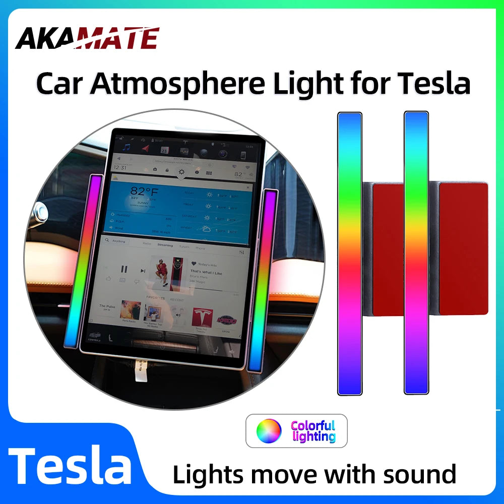 Car Centre Magnetic Ambient Light - Custom Color Control