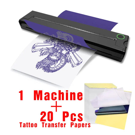 Portable Tattoo Stencil Printer &ndash; Wireless Printing 1machine-20paper / CHINA
