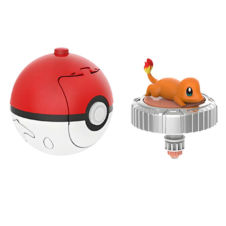 Spinning Top Ball Toy Action Figure - Pikachu, Charmander, Squirtle, Mew, Eevee No box