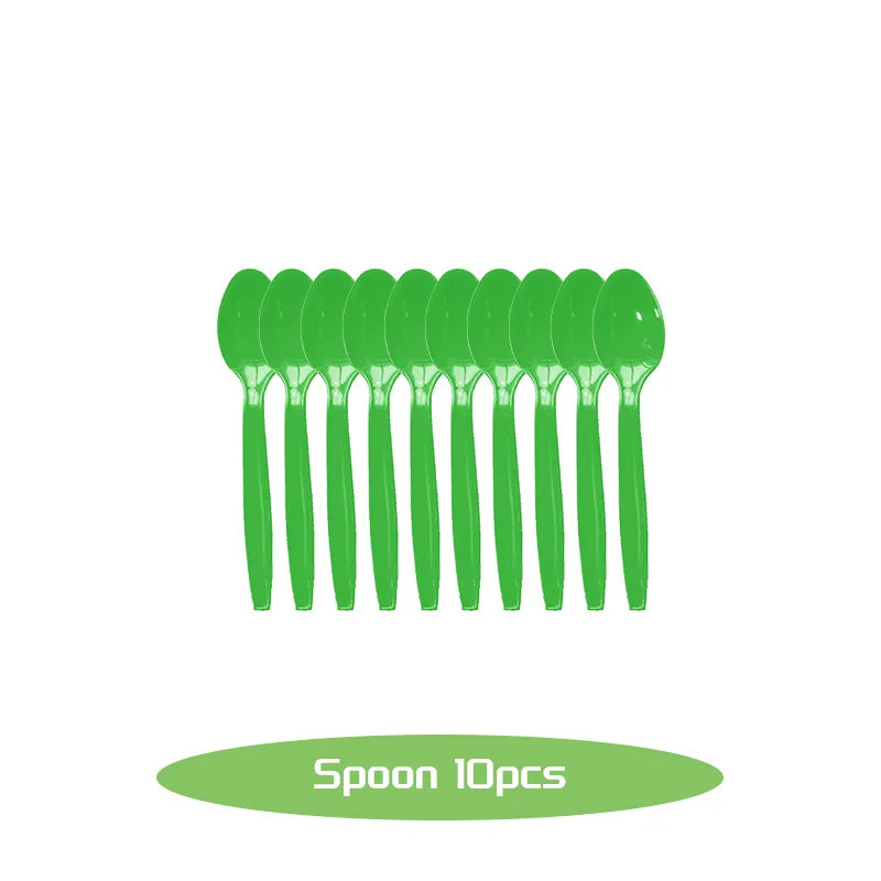 Birthday Party Cartoon Game Tableware Set for Kids