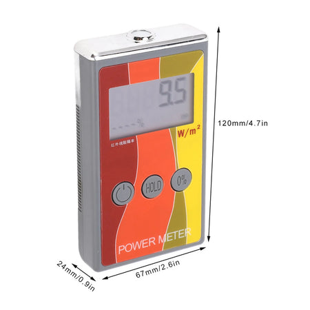 0 - 40000W/u33a1 IR Power Meter, 1000-1700 nm LS122 Handheld IR Power Meter Infrared Radiation Luminance IR Rejection Detector