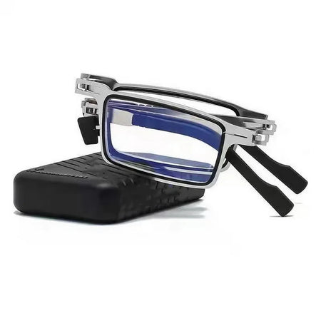 Portable Blue Light Blocking Reading Glasses for Men and Women