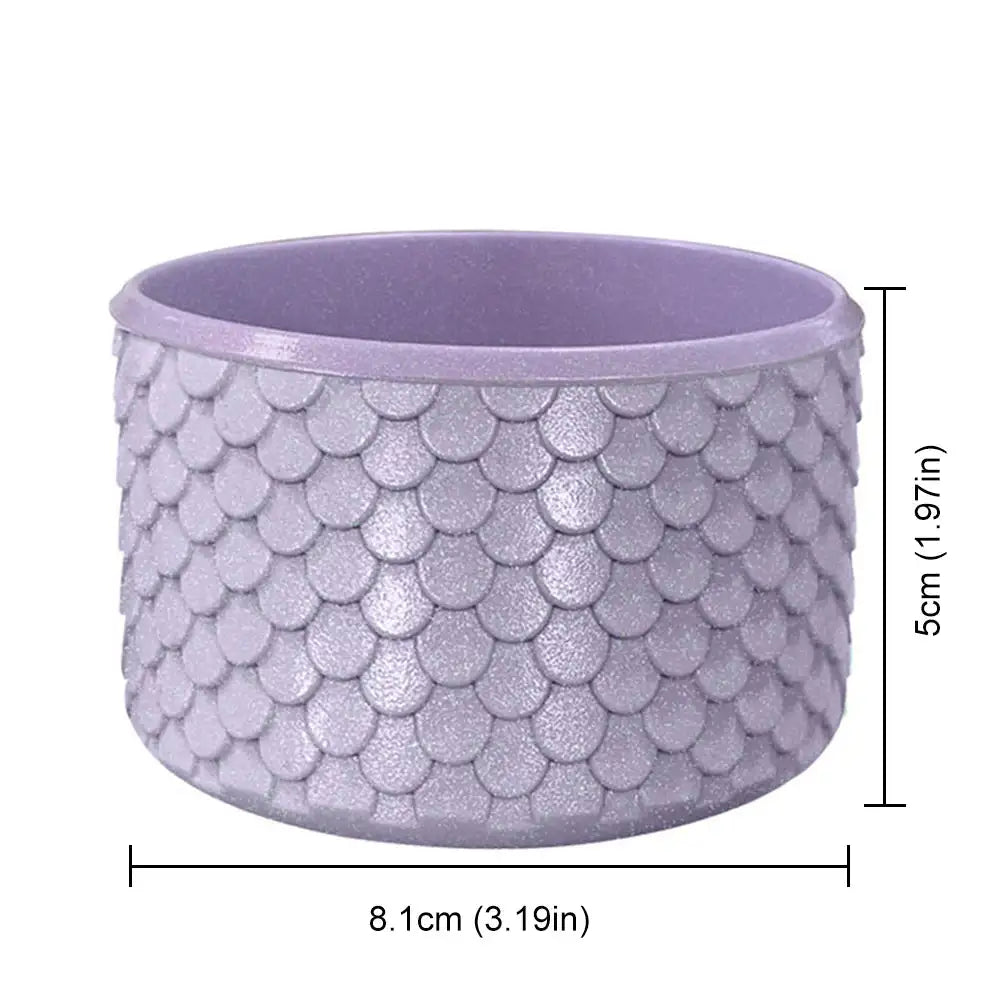 Silicone Boot Sleeve For 20oz 30oz 40oz Water Bottles Purple 1