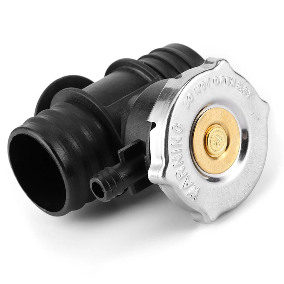Radiator Cap With T Branch Water Pipe Kit For Jeep Compatible Engine Cooling Valve Premium Plastic Construction