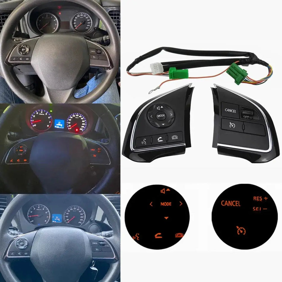 Interrupteur de volant de régulateur de vitesse pour Mitsubishi ASX Pajero Outlander Lancer