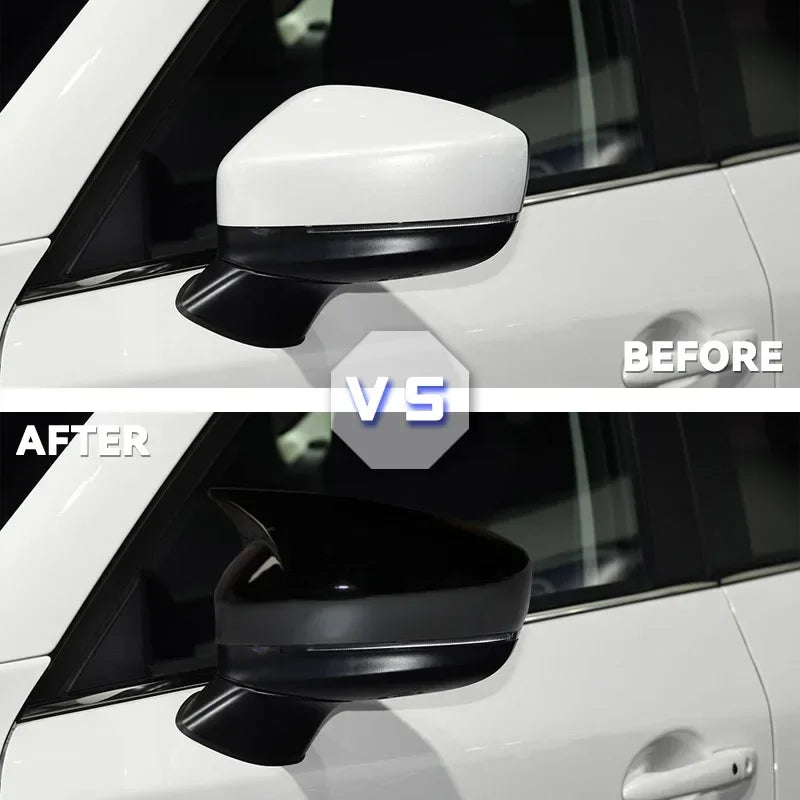 Coperture degli specchietti retrovisori in fibra di carbonio per Mazda CX5 2017 2023