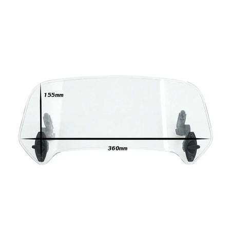 Heighten Windscreen Windshield For BMW R1300GS For HONDA For YAMAHA For SUZUKI For Kawasaki For Vespa Wind Screen Shield Spoiler by InterCyprus Trading Ltd