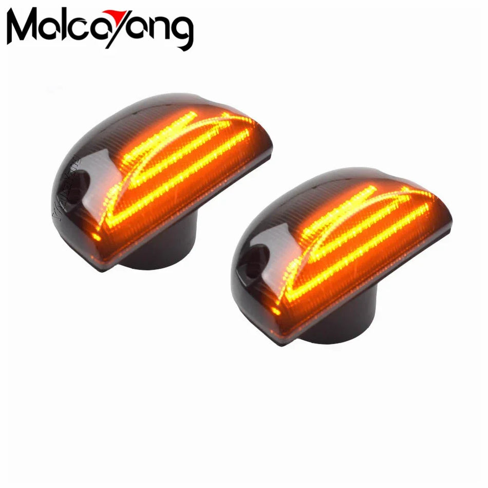 Smoke Lens LED Front Side Marker Light For Renault Midlum Premium Kenworth Volvo FE FL Nissan Cabstar Side Step Indicator