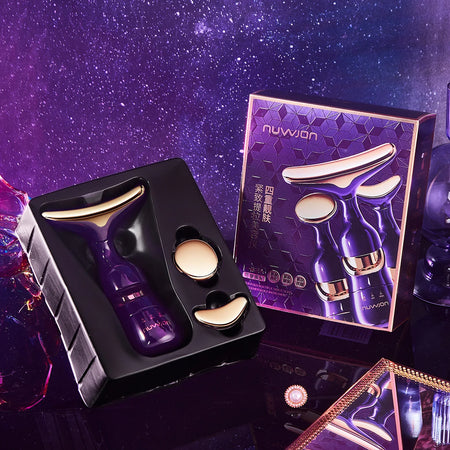 Lanthome 3-in-1 Facial Lifting &amp; Massage Device Purple