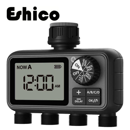 Eshico HCT-M09 &ndash; 4 Zone Smart Irrigation Timer System