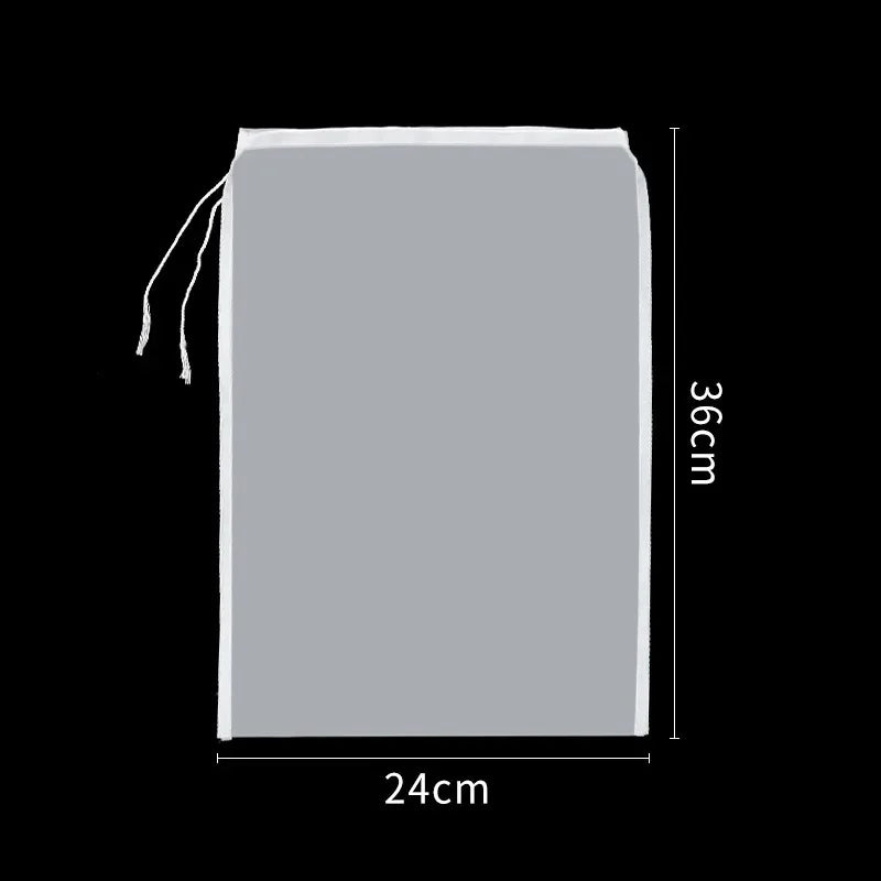 Reusable Nylon Food Filter Bag for Soy Milk, Nut Milk, Tea, and More C
