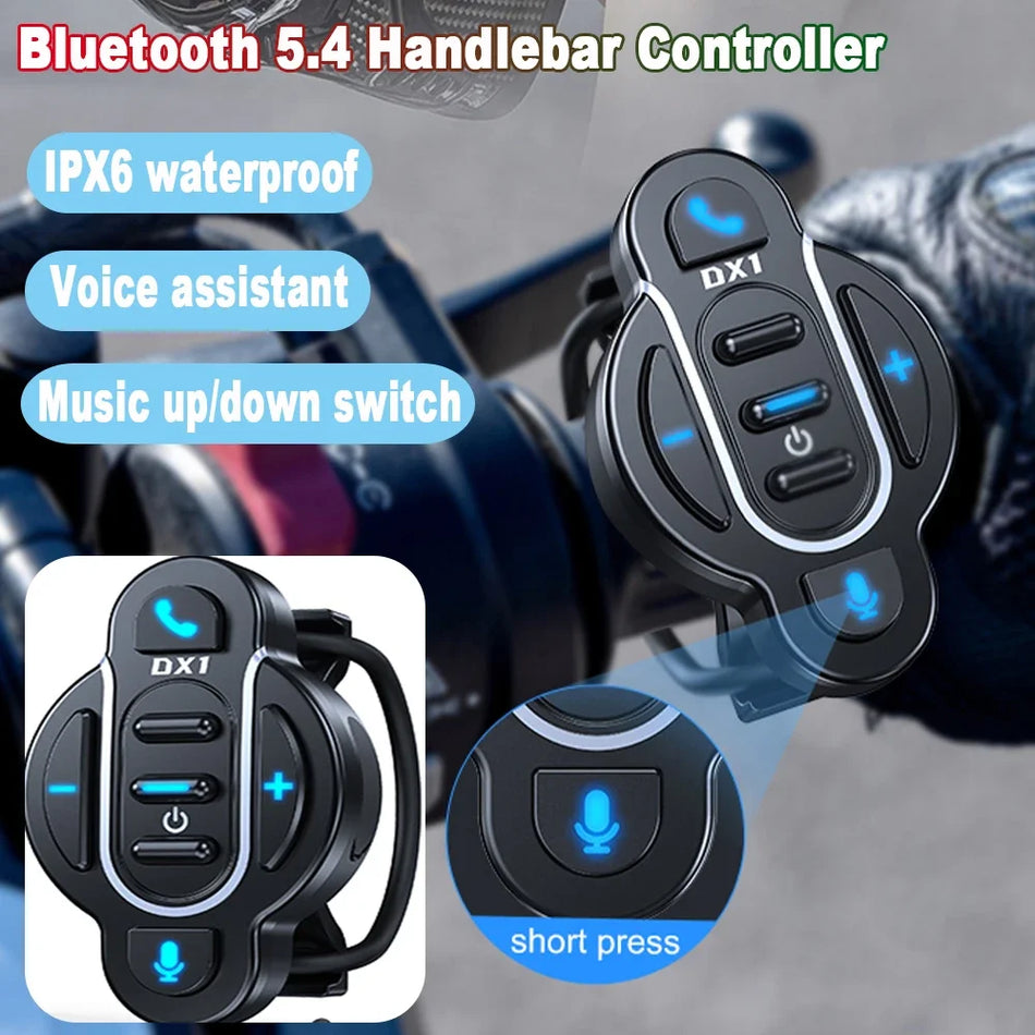 Водонепроницаемый беспроводной Bluetooth-пульт дистанционного управления для автомобилей и телефонов