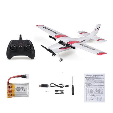 Fremego FX801 RC Plane - EPP Foam Glider 2.4G Remote Control Aircraft for Kids With 1 battery / CHINA