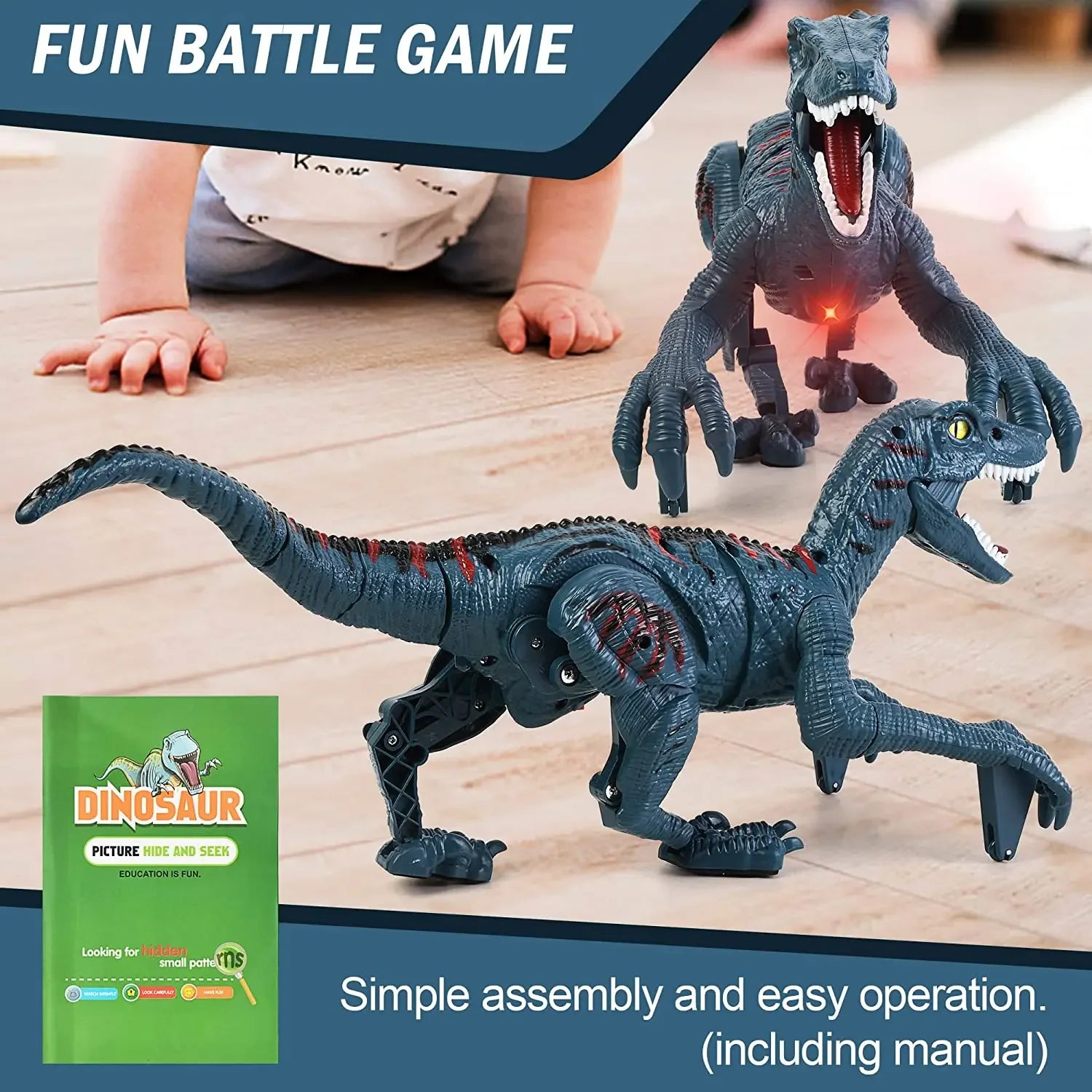 Remote Control Dinosaur Toys &ndash; Realistic Walking Roar