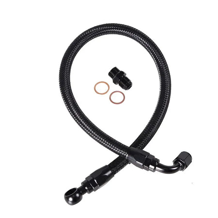 For Honda Acura D15 D16 B16B B16A B18C B/D Series New Braided Fuel Line Fit by InterCyprus Trading Ltd