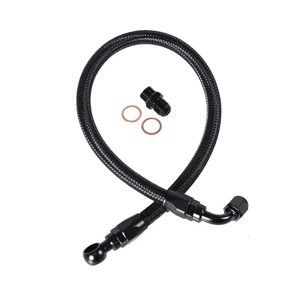 For Honda Acura D15 D16 B16B B16A B18C B/D Series New Braided Fuel Line Fit by InterCyprus Trading Ltd