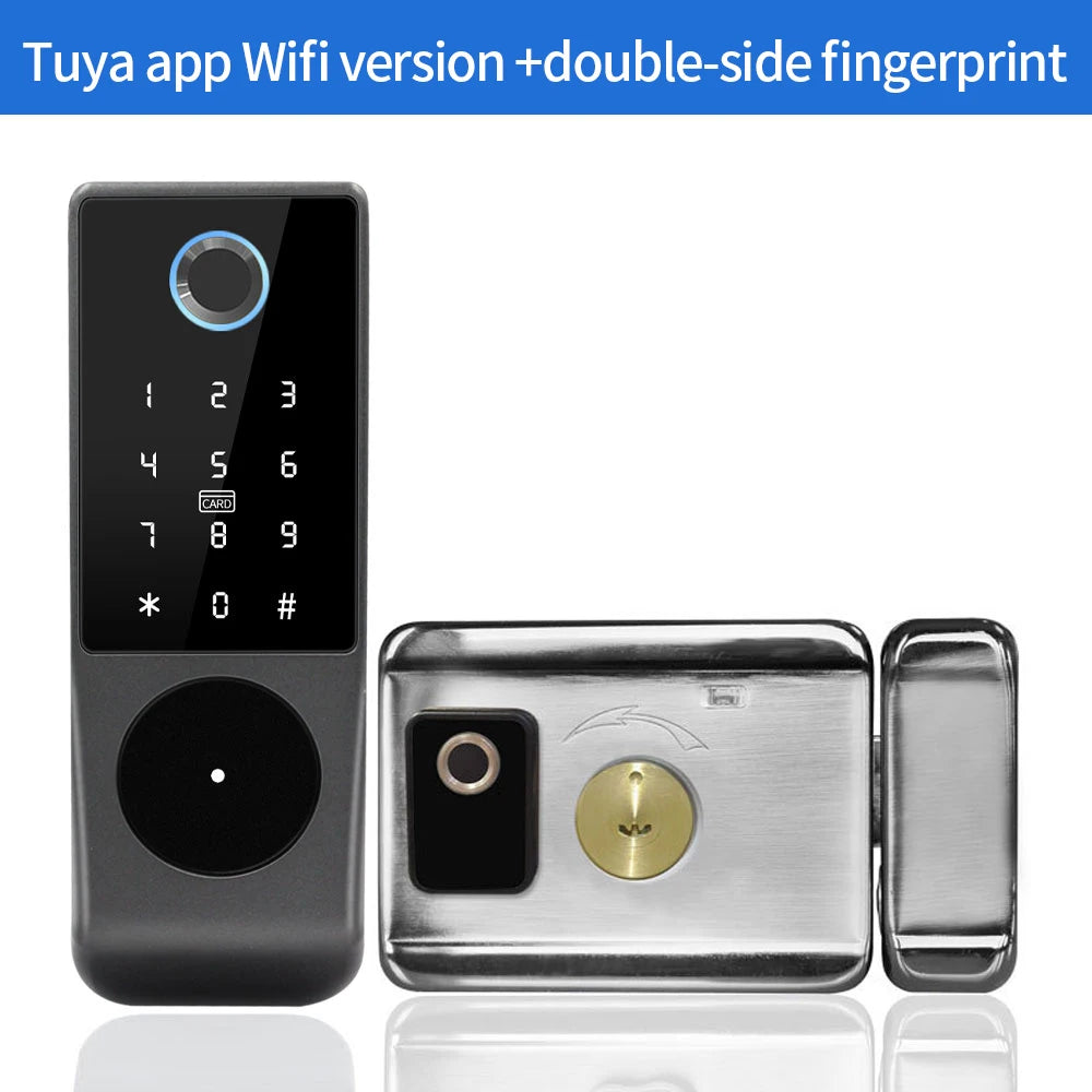 Tuya WiFi Smart Door Lock double-fingerprint