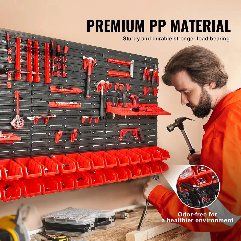 Wall Mounted Storage Bins &ndash; Space Saving Organizer