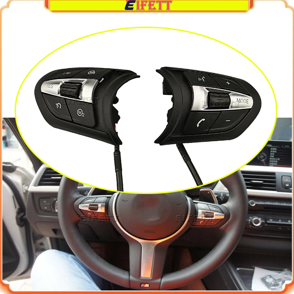 Boutons multifonctions du volant pour BMW M2 M3 M4 F80 F82