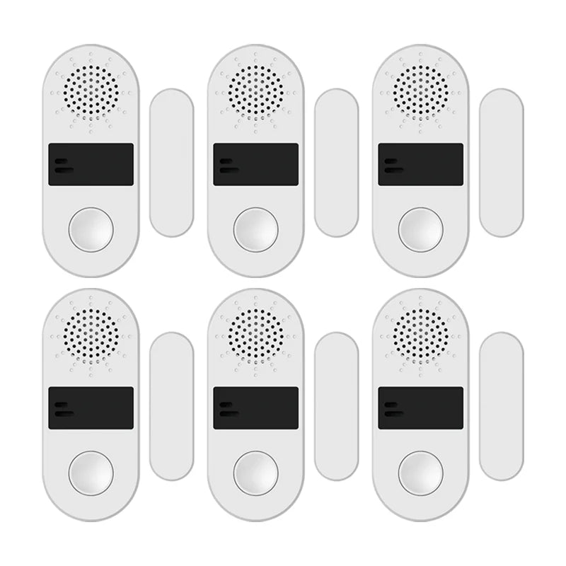 Door Window Alarm &ndash; 130dB Ultra Loud Sound And Light Wifi 6pc