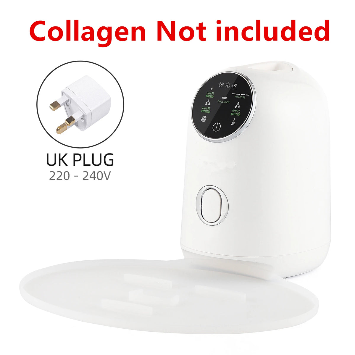 Foreverlily DIY Mask Machine &ndash; Automatic Mask Maker for Homemade Facial Masks UK PLUG (220-240V)