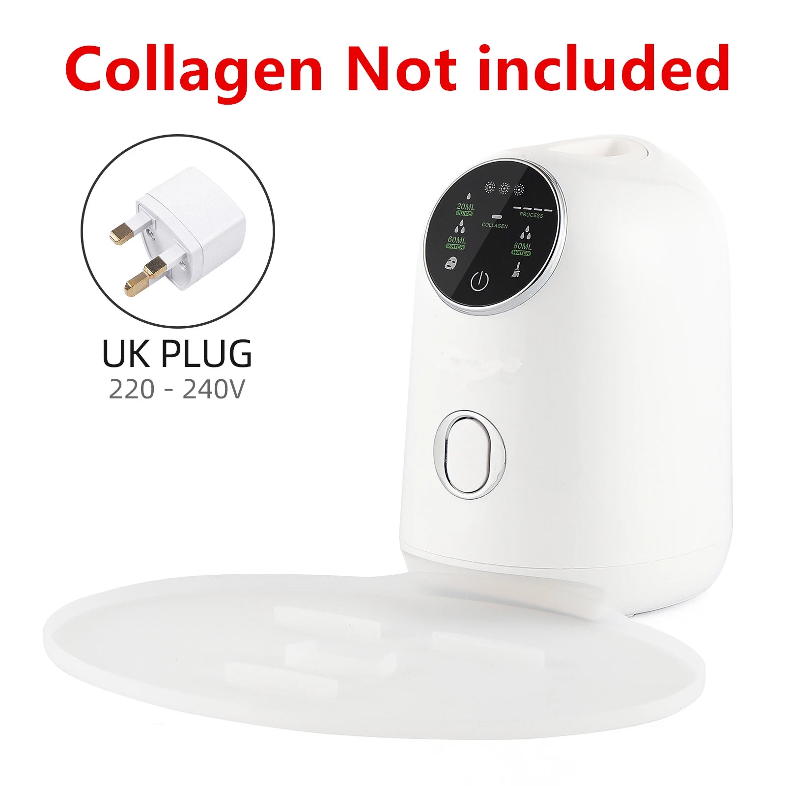 Foreverlily DIY Mask Machine &ndash; Automatic Mask Maker for Homemade Facial Masks UK PLUG (220-240V)