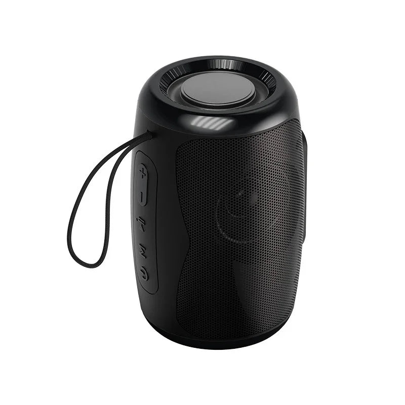 TSN-1 Wireless Waterproof Bluetooth Portable Speaker with TWS Stereo Sound Black