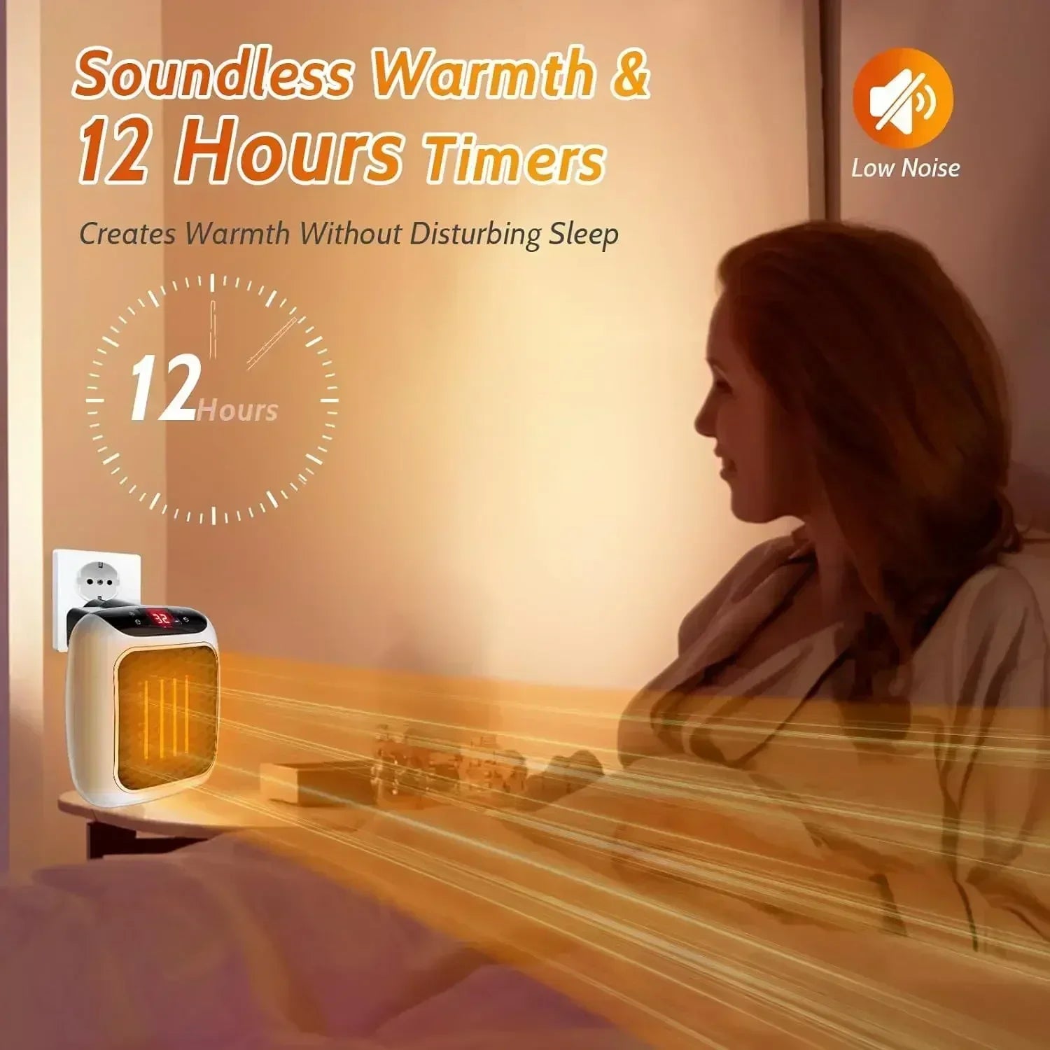 Portable Electric Heater EU Compact &ndash; Energy Saving