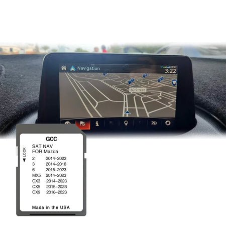 NAVINESA CX5 2015-2023 Sat Nav SD Card &ndash; Qatar Map Update