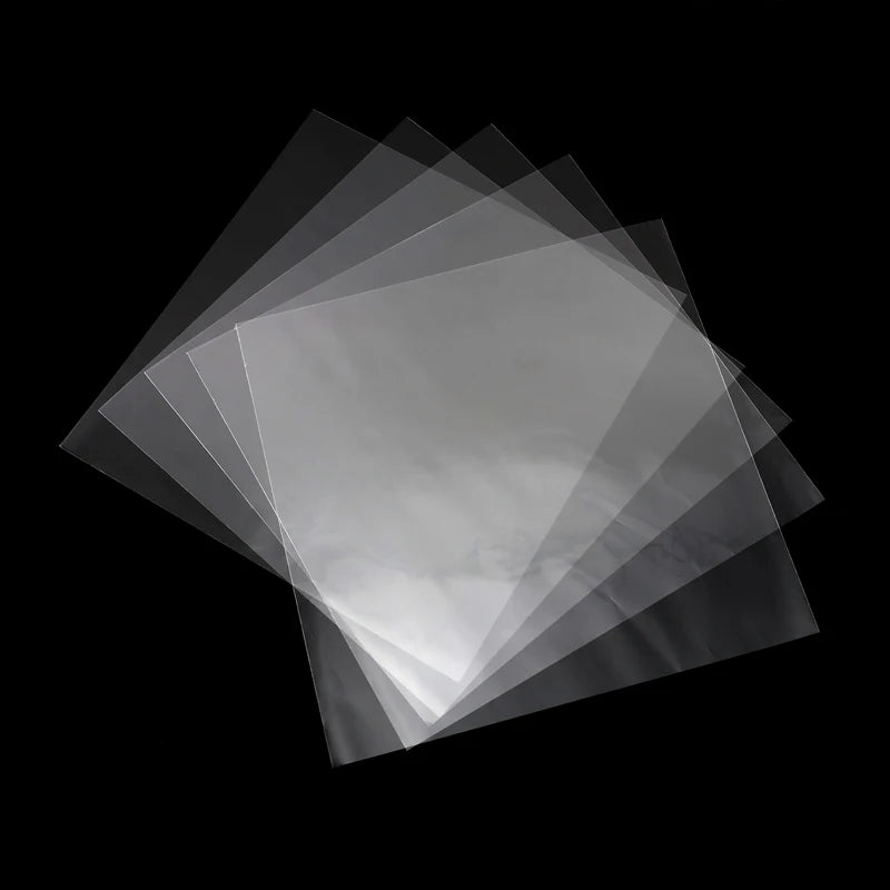 12 Inch OPP Gel Recording Protective Sleeve &ndash; Self Adhesive