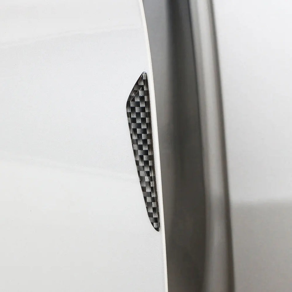 Universal bil dør anti-kollision ridsefast beskyttelsesstrimmel, 4 stk.
