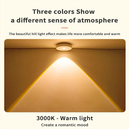PIR Motion Sensor LED Cabinet Light - Dimmable Night Light