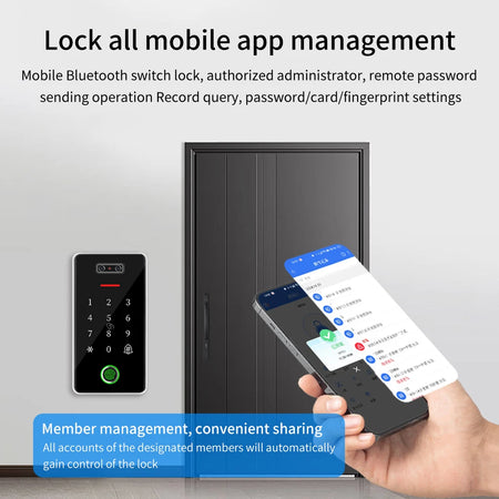 Smart Lock MF03-TT &ndash; Multi-Platform Biometric Access
