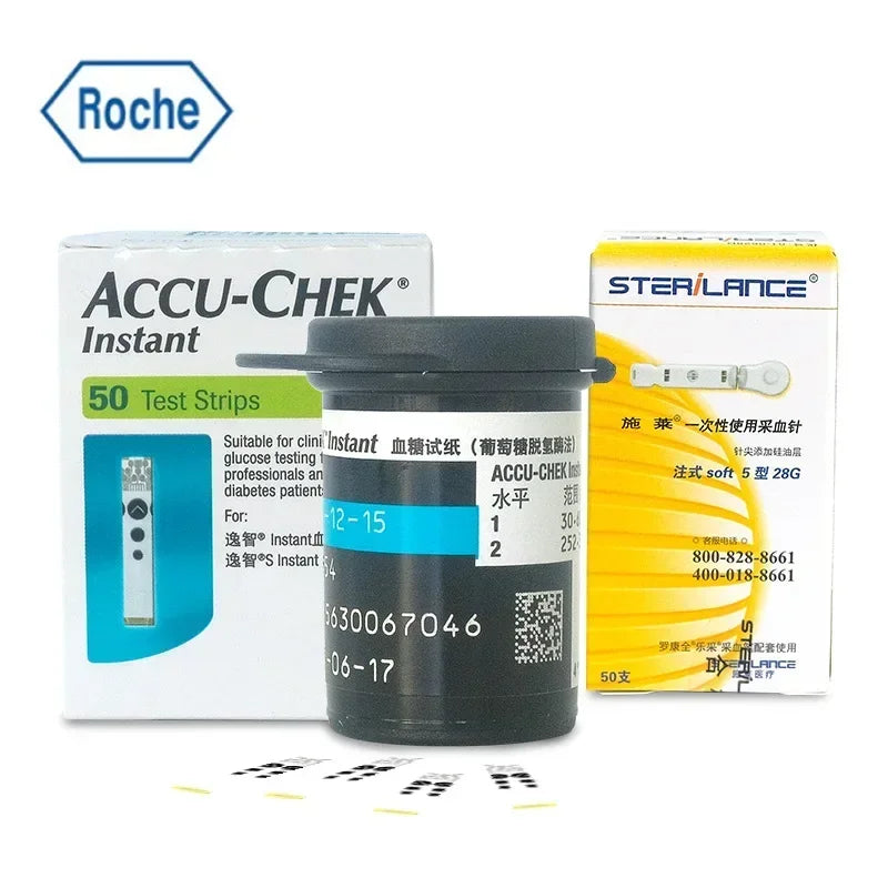 ACCU Chek Instant S Blood Glucose Meter &ndash; Accurate and Easy Testing 50 test strips