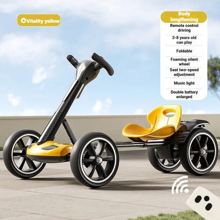 GIOIO Kids Electric Ride-On Car - Remote Control Fun Deluxe Edition 1