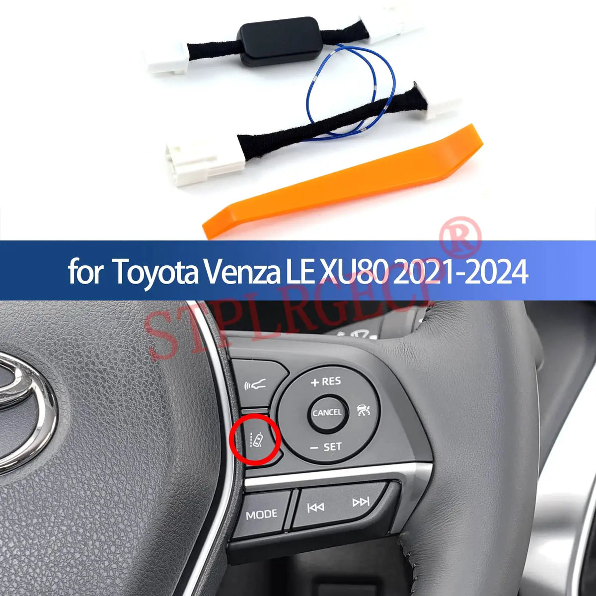 Car Lane Keeping Assist Automatic Shut Off Device for Toyota Venza LE XU80 2021-2024 LTA LDA Function Default Off Cable by InterCyprus Trading Ltd