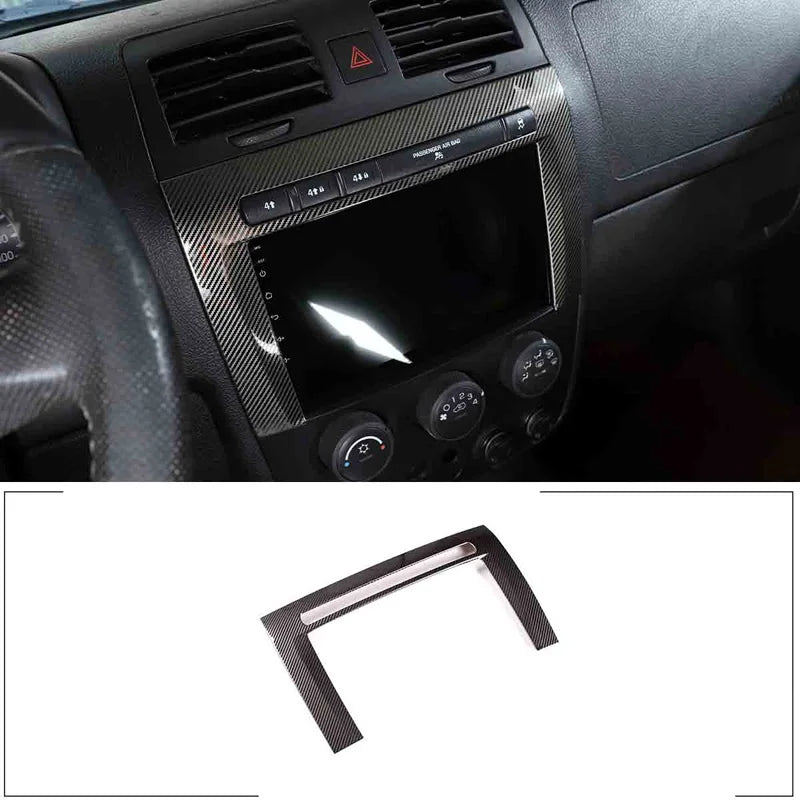 Rámová samolepka CD panelu z uhlíkových vláken Hummer H3 2005-2009