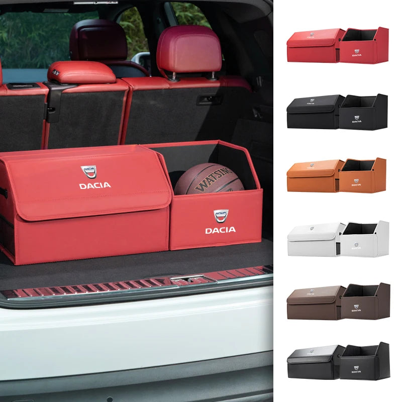 Adesivi Dacia Logan per Organizzatore di Bagagliaio Auto, Vinile
