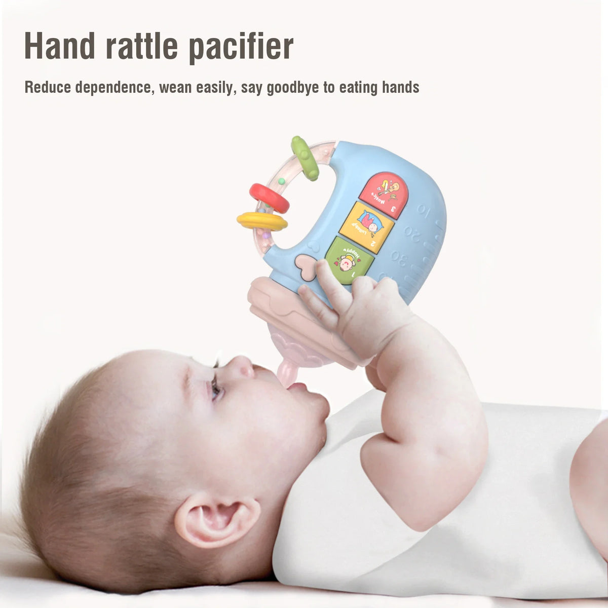 LDJ220 Teether Rattle Musical &ndash; Soothing Baby Sound